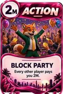 Block Party card