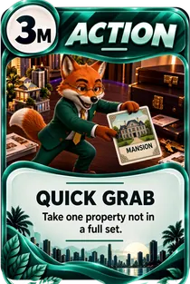 Quick Grab action card