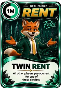 Twin Rent card